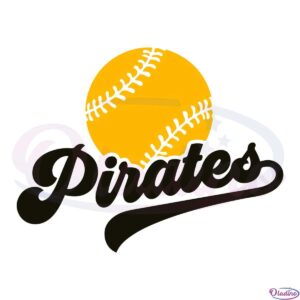 Pittsburgh Pirates MLB Baseball Team Svg Digital File