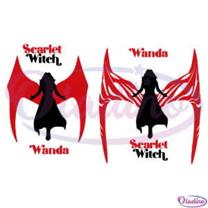 Scarlet Witch SVG Wanda SVG PNG