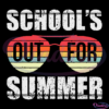 School Out For Summer Vintage SVG, Happy last day of school SVG