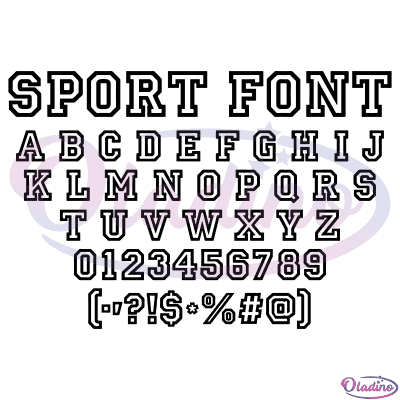 Sport Font SVG PNG Digital File, Sport Svg, Font Svg, Alphabet