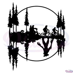 Stranger Things Demogorgon Friends Svg File