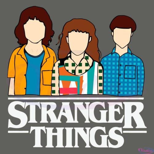 Stranger Things Eco-friendly SVG File