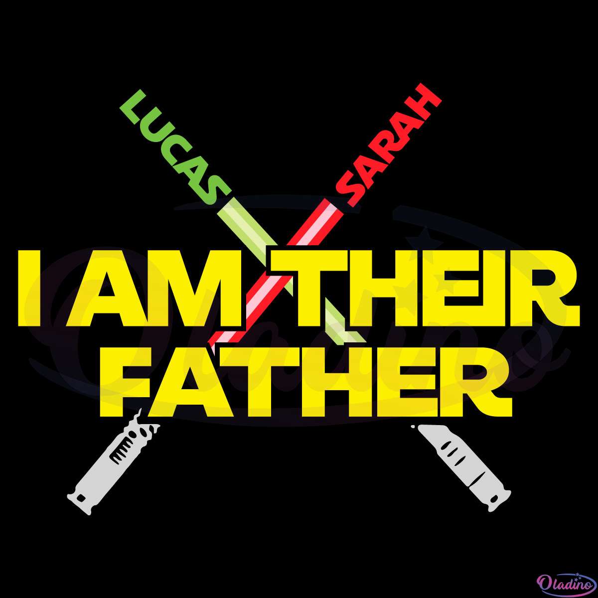 I am their Father Svg File, Father's day Svg, Father Life svg