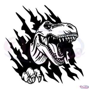 T Rex Tyrannosaurus Rex Svg