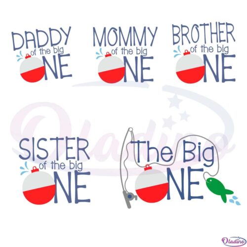 The Big One Family Bundle SVG