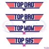 Top Gun SVG Bundle SVG Digital File Top Gun Family SVG