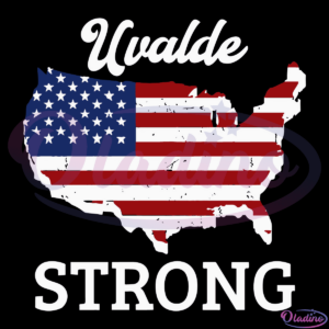 Uvalde Strong American Flag Ken Paxton Svg Digital File