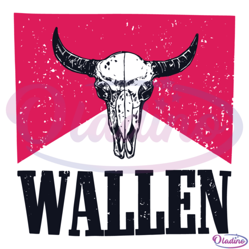 Wallen bull SVG PNG Digital File