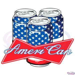 Ameri Can Beer SVG Digital File, 4th Of July Independence Day Freedom