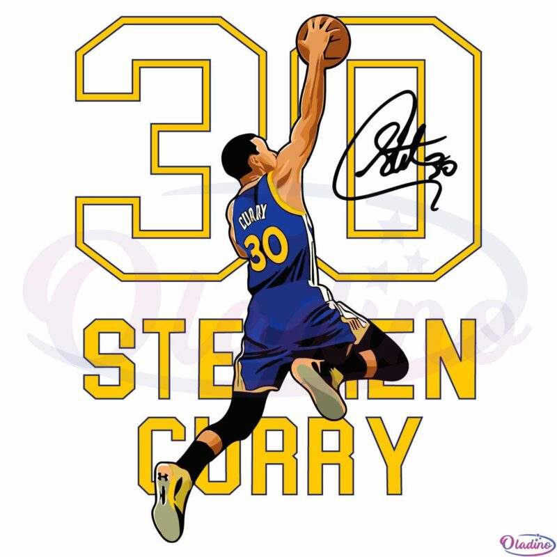 Basketball Player Stephen Curry SVG Digital File