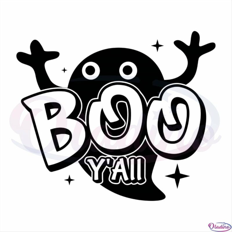 Boo Yall Halloween Ghost Svg Digital File 1509