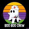 Boo Boo Crew Sunset Retro SVG Digital File PNG
