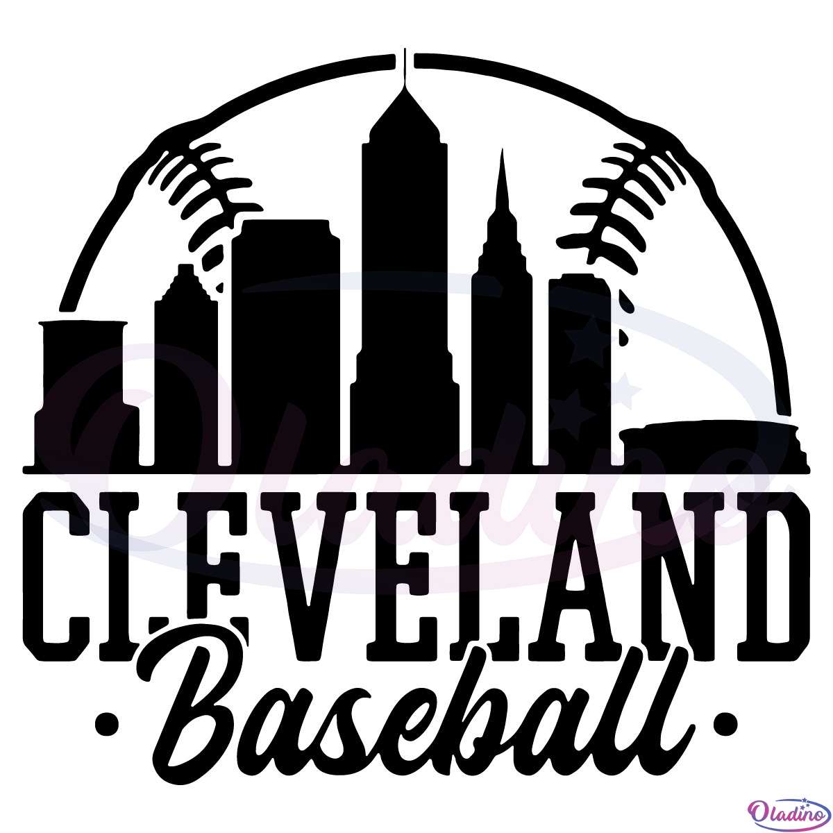 Cleveland Baseball Team SVG Digital File