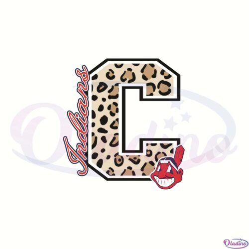 Cleveland Guardians Leopard Logo MLB Team SVG Digital File