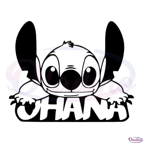 Disney Ohana Lilo And Stitch SVG Digital File