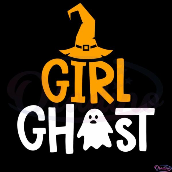 Halloween Girl Ghost SVG FB260422008 Oladino