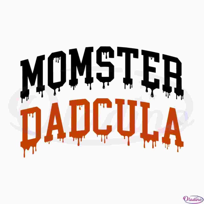 Momster Dadcula Halloween SVG Digital File