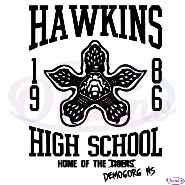 hawkins-high-school-demogorgon-stranger-things-cricut-svg-cutting-files