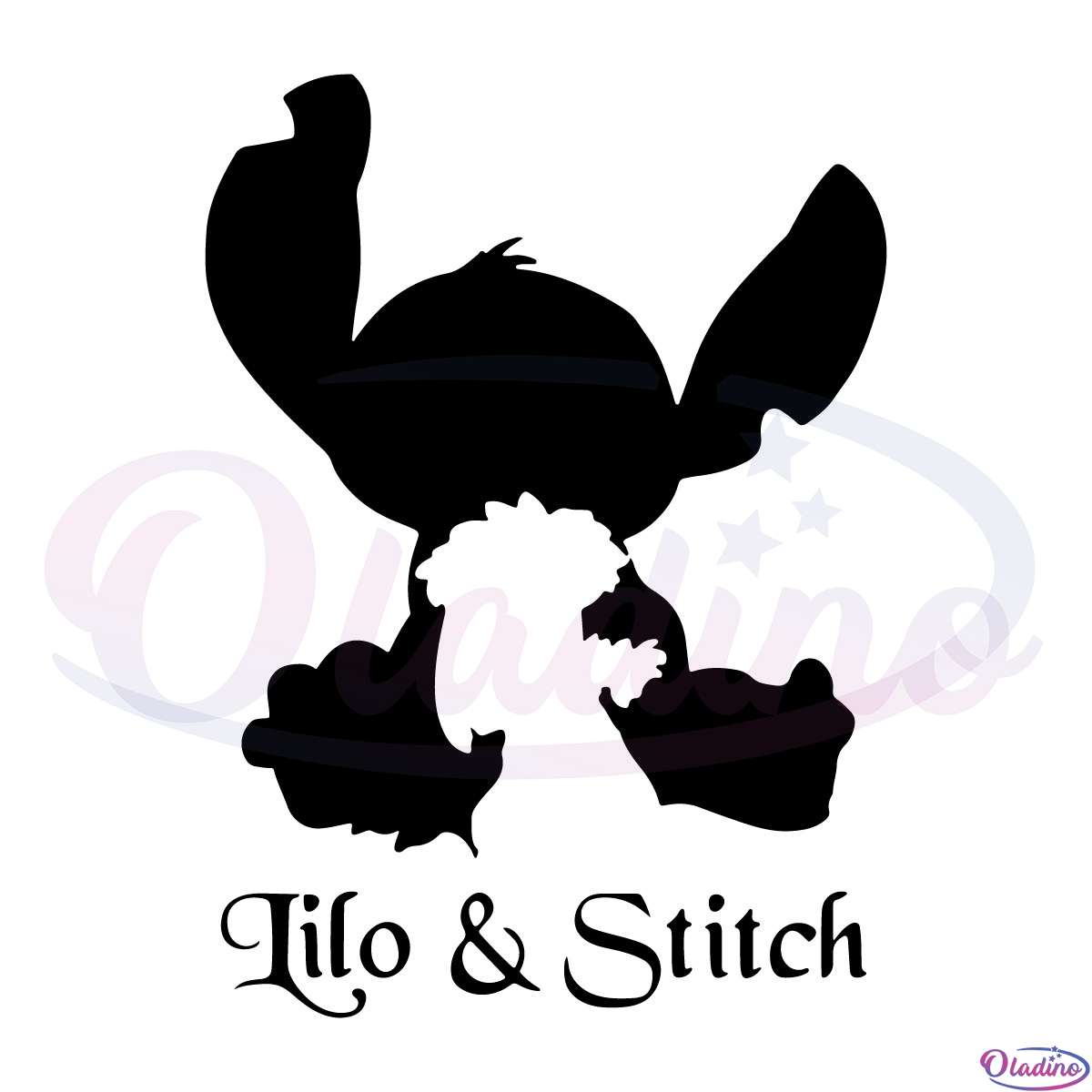 Ohana Lilo and stitch SVG Digital File, Lilo and Stitch SVG