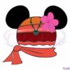 Princess Disney Mouse Retro Style SVG Digital File, Minnie Mouse