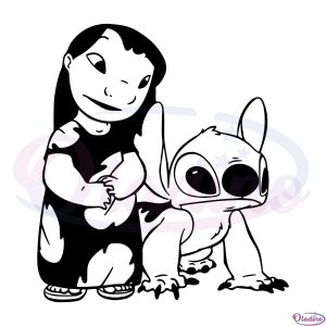 Disney Cartoon Series Lilo and Stitch SVG Digital File, Lilo