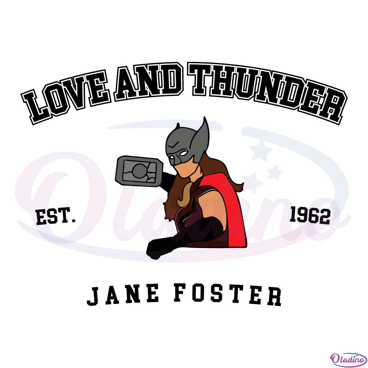 Movie Gift Love Thunder Jane Foster SVG File, Jane Foster