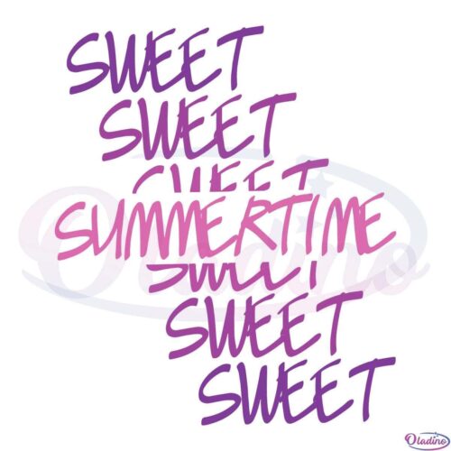 Sweet Summertime Svg Digital File