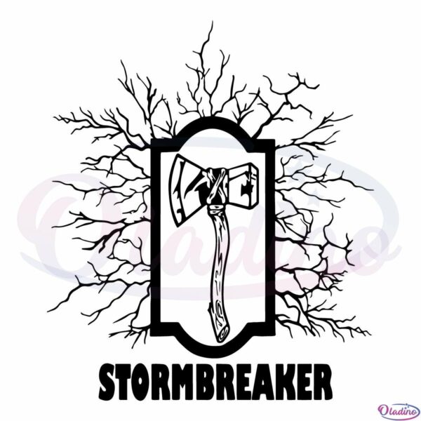 Thor Love And Thunder Stormbreaker SVG Digital File