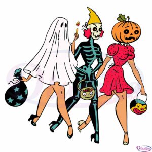 halloween-women-spooky-ghost-and-sketelon-svg-cutting-files