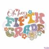 groovy-fifth-grade-smile-flower-svg-for-cricut-sublimation-files