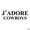 Kendall J'adore Cowboys Shirt J'adore Cowboys Shirt 