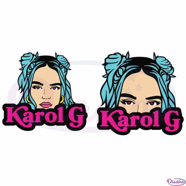 karol-g-heart-eyes-design-svg-digital-files-for-cricut-silhouette
