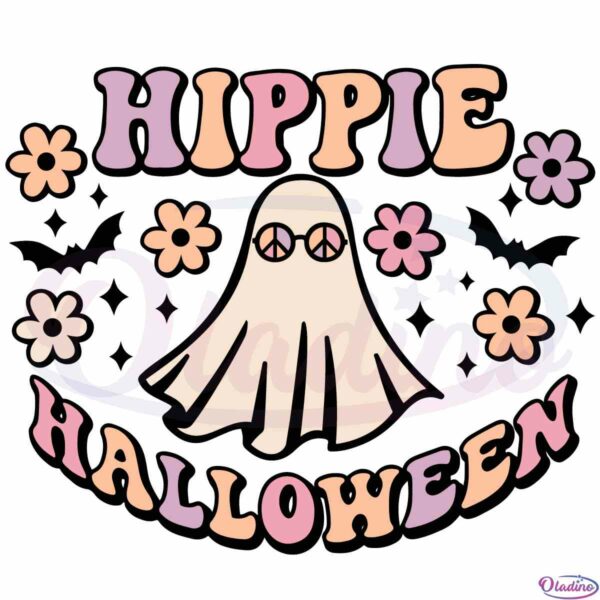 hippie-halloween-ghost-floral-best-design-svg-digital-files