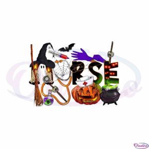 spooky-nurse-halloween-nurse-life-tshirt-png-sublimation-design