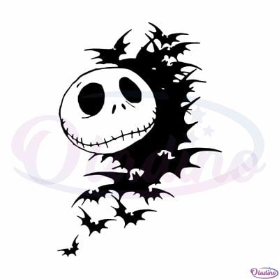 Halloween Jack Skellington SVG Best Graphic Designs Cutting Files