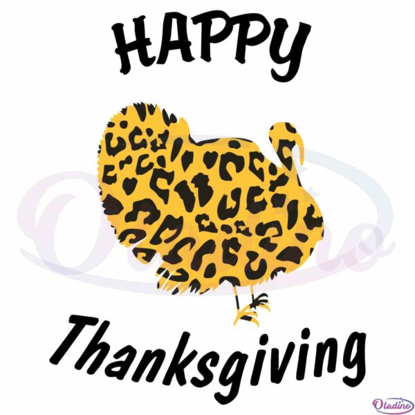 happy-thanksgiving-turkey-leopard-pattern-svg-best-graphic-designs-cutting-files