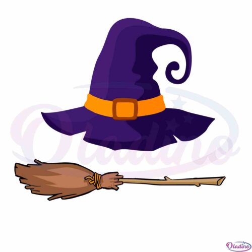 witches-hat-and-broom-svg-files-for-cricut-sublimation-files