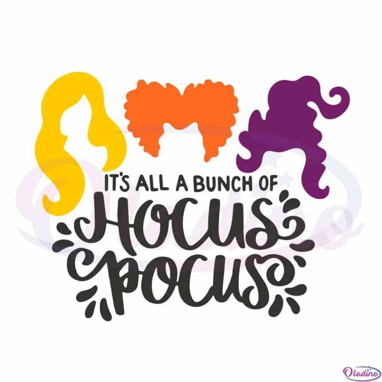 Hallloween Sanderson Sisters Hocus Pocus SVG Cutting Files - Oladino