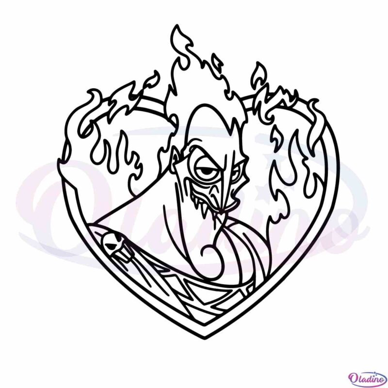 Disney Hades Hercules SVG Best Graphic Design Cutting File