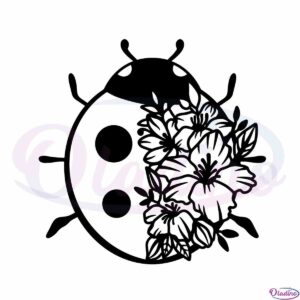 ladybug-flowers-vector-svg-for-cricut-sublimation-files