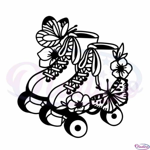 roller-skate-flower-svg-files-for-cricut-sublimation-files