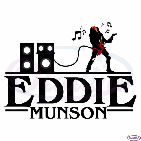 eddie-munson-rocking-star-svg-cut-files