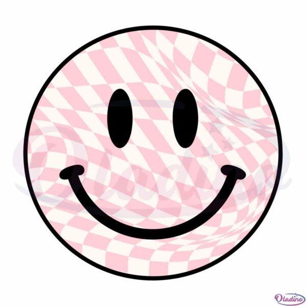 checkered-smiley-svg-cutting-files