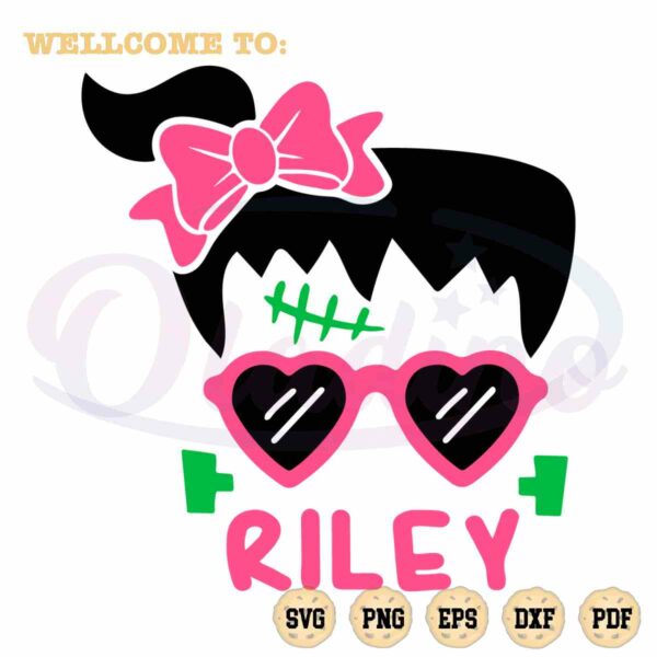 cute-girl-riley-frankenstein-svg-best-graphic-design-cutting-file