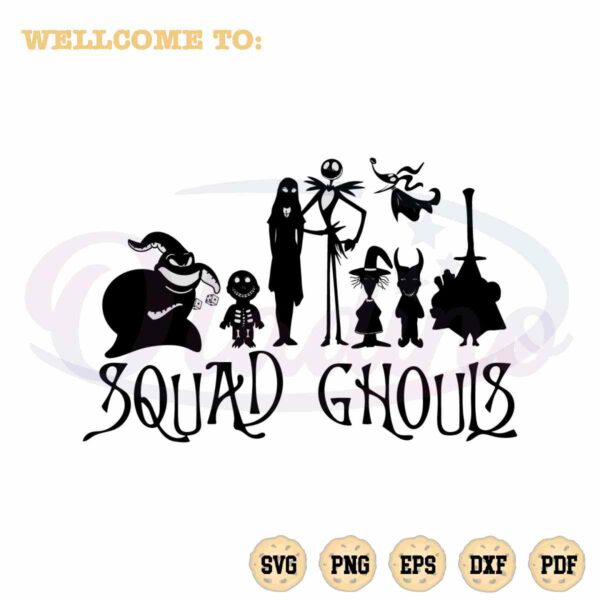 the-nightmare-before-christmas-svg-squad-ghouls-cutting-file
