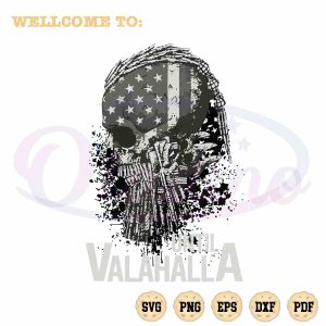 halloween-skull-until-valhalla-american-flag-svg-cutting-file