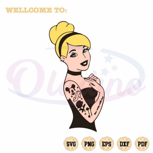 cinderella-tatoo-svg-disney-princess-cutting-digital-files