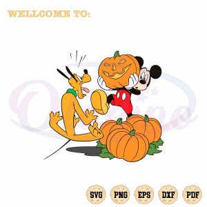 pluto-and-mickey-pumpkin-halloween-svg-cutting-digital-files
