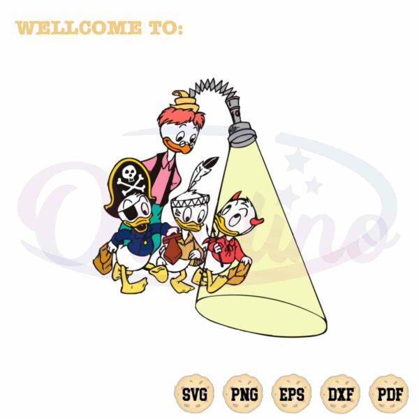 donald-duck-family-svg-character-disney-halloween-graphic-design-cut-file