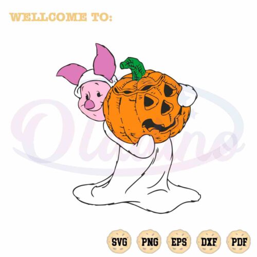 ghost-piglet-cartoon-svg-halloween-pumpkin-graphic-design-file